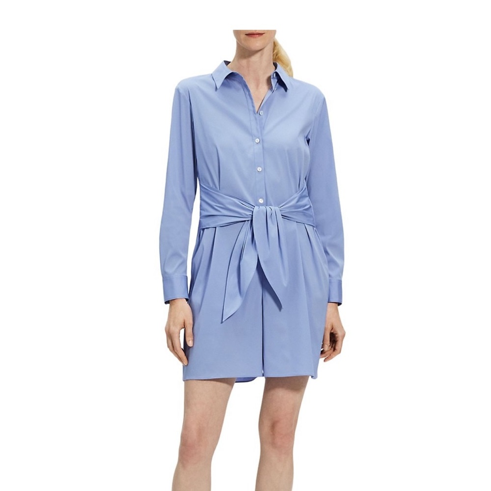 NWT THEORY tie waist romper